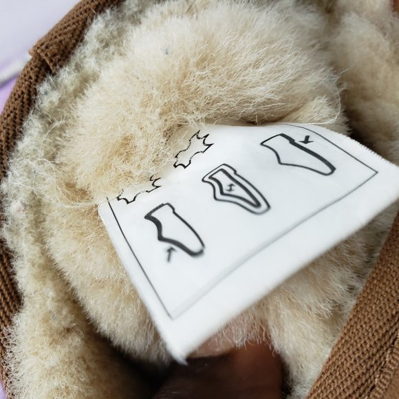 CALF LEATHER+SHEEPSKIN SHEARLING Lined Pull-on Boot W9 US UNBRANDED - Picture 5 of 6